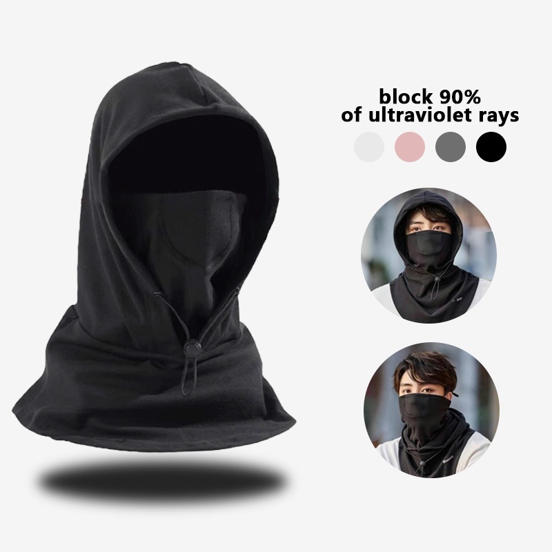 Motorcycle Balaclava full face mask 3-in-1 Outdoor Uv Resistant ...