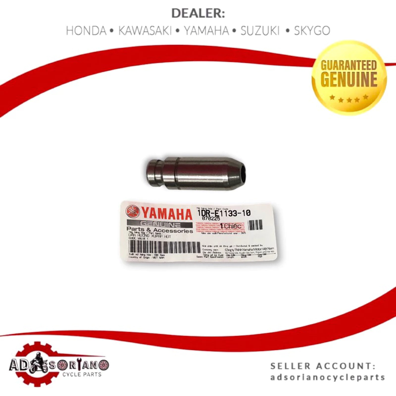 YAMAHA MIO I 125 INTAKE VALVE GUIDE 1DR-E1133-10 GENUINE | Shopee ...