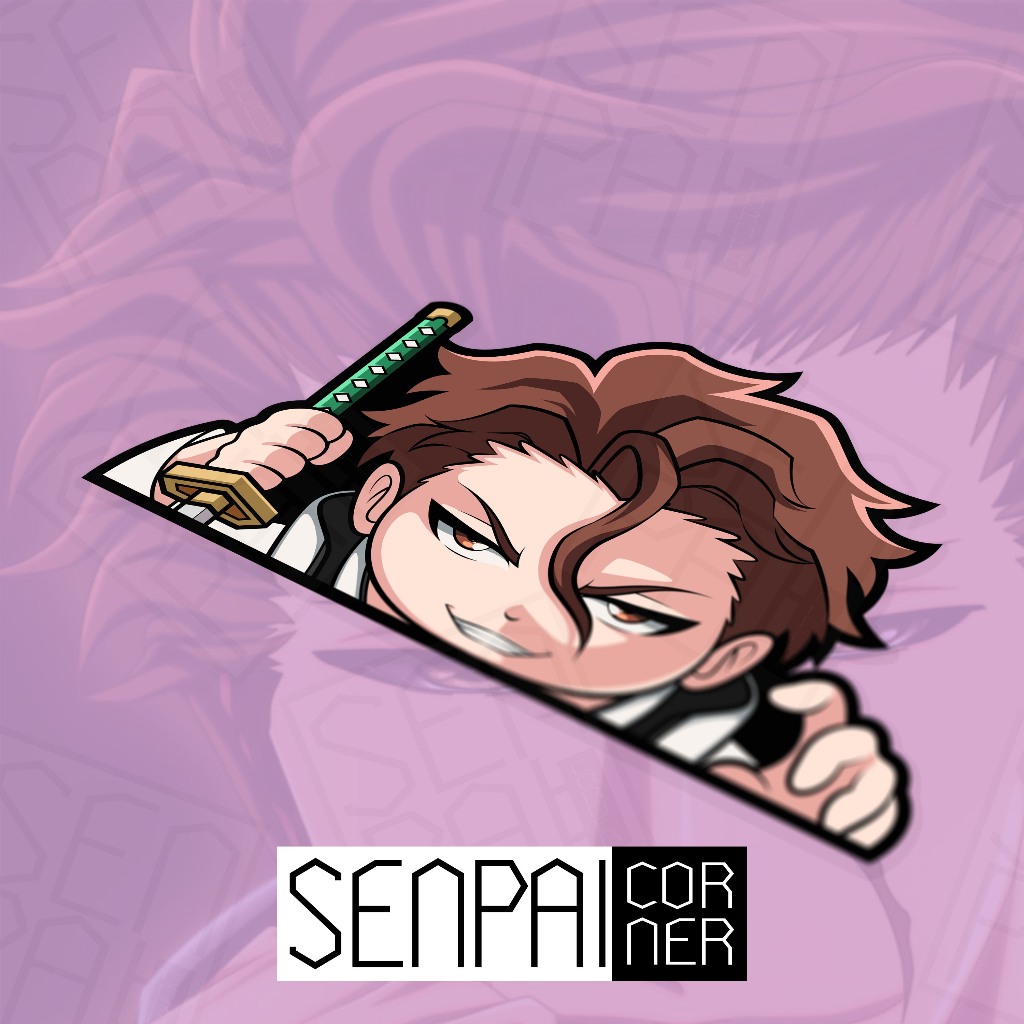 Bleach Sosuke Aizen Peeker Sticker | Shopee Philippines