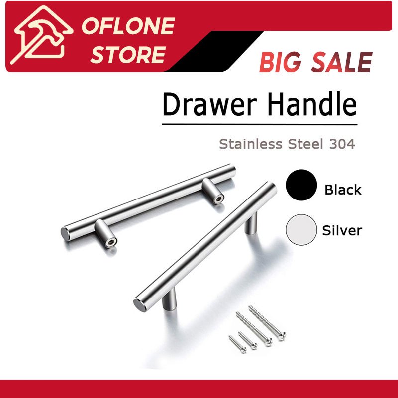 4-10Inch Cabinet Drawer Handle Stainless Steel 304 Pull Wardrobe ...