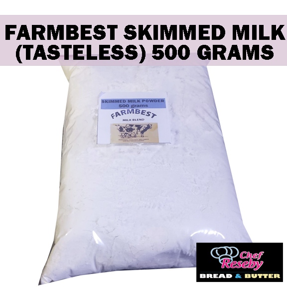 FarmBest Skimmed Milk Powder 500grams (TASTELESS for baking and cooking ...