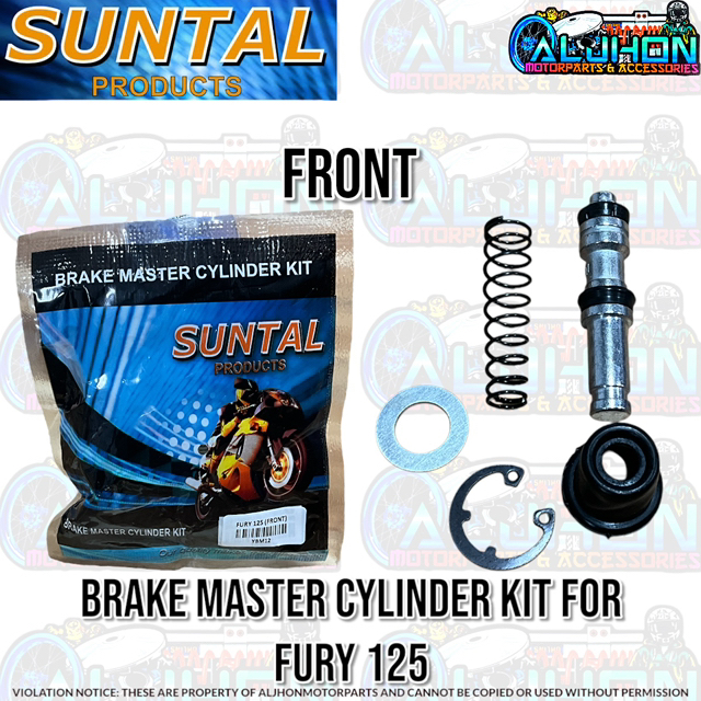 SUNTAL HIGH QUALITY BRAKE MASTER KIT FOR FURY 125 (FRONT) | Shopee ...