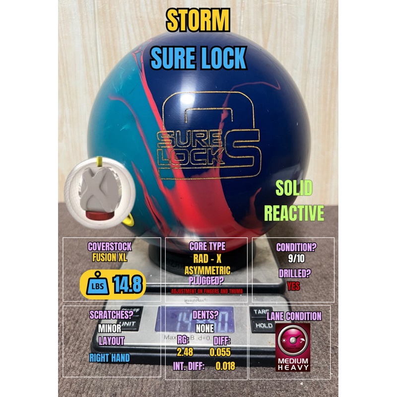 Storm Bowling Ball List (Used/Bnew) Shopee Philippines
