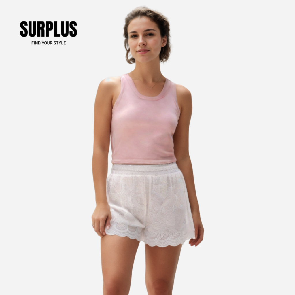 Surplus Ladies Biowear Tank Top Ribbed Halter Cut | Shopee Philippines