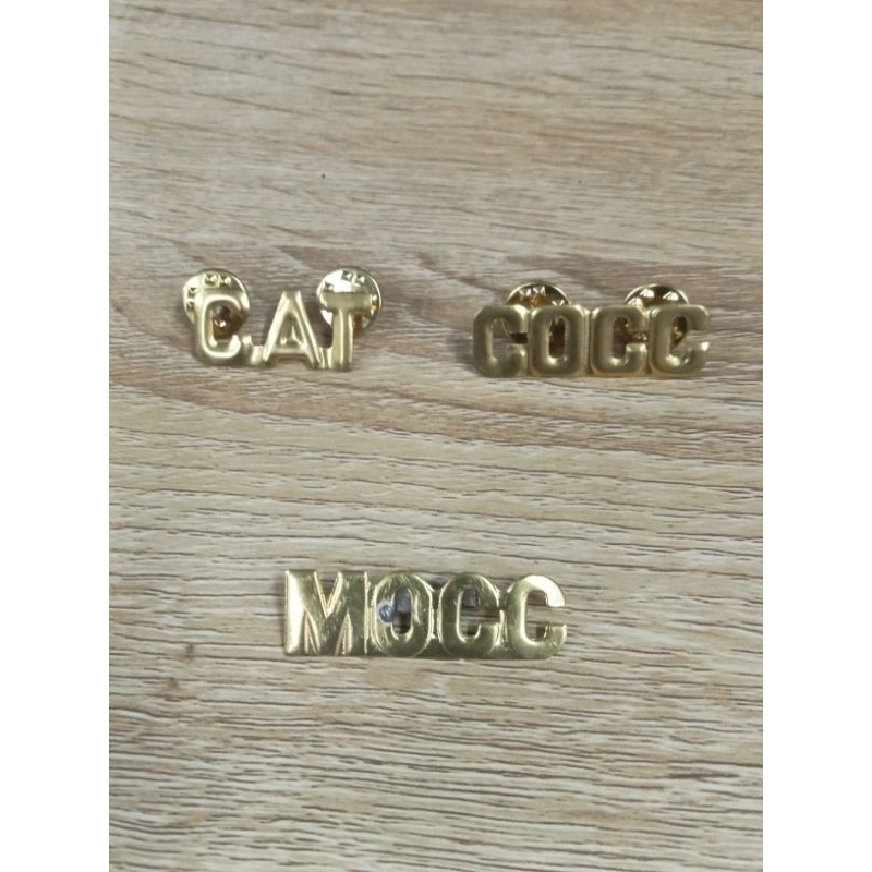 student training pin accessories cat/mocc/cocc | Shopee Philippines