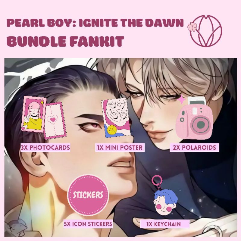 PEARL BOY: IGNITE THE DAWN Baek Seunghyun Yuta Yaoi Bundle Fan Kit ...