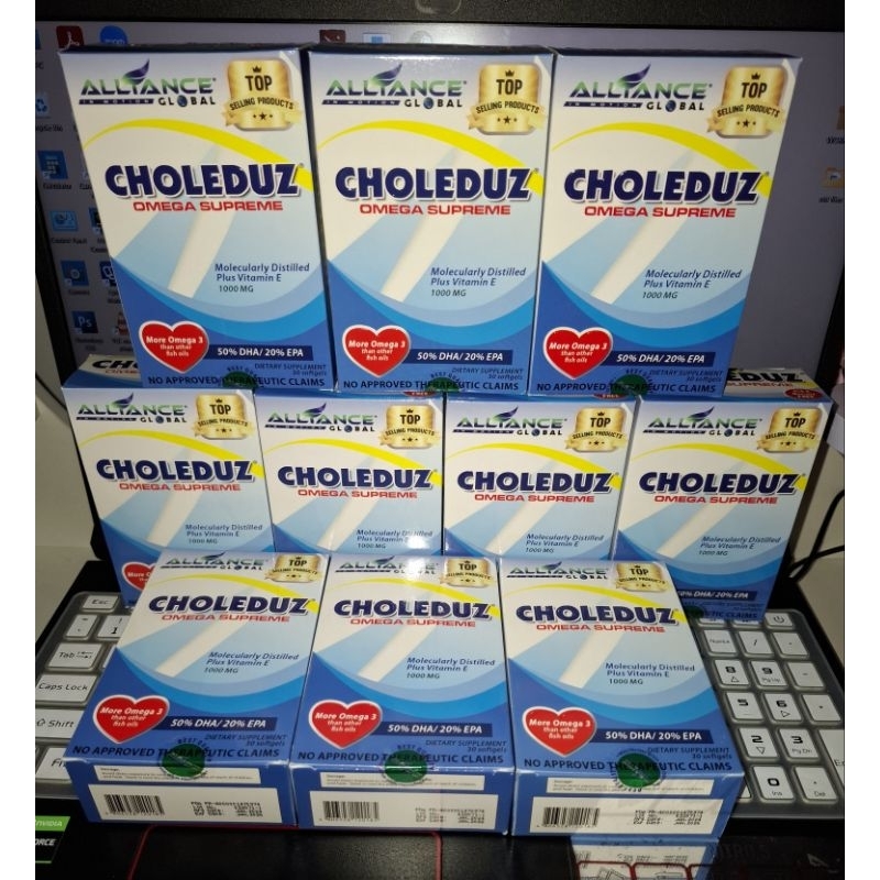 Choleduz (Omega Supreme)(30 Softgels) | Shopee Philippines