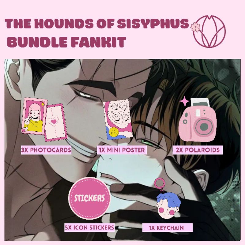 THE HOUNDS OF SISYPHUS Pyo Guwon Heo Jinwoo Yaoi Bundle Fan Kit ...