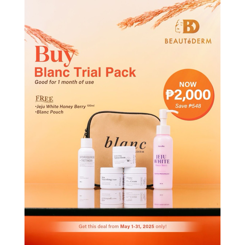 Blanc Set Beautederm Trial Size | Shopee Philippines