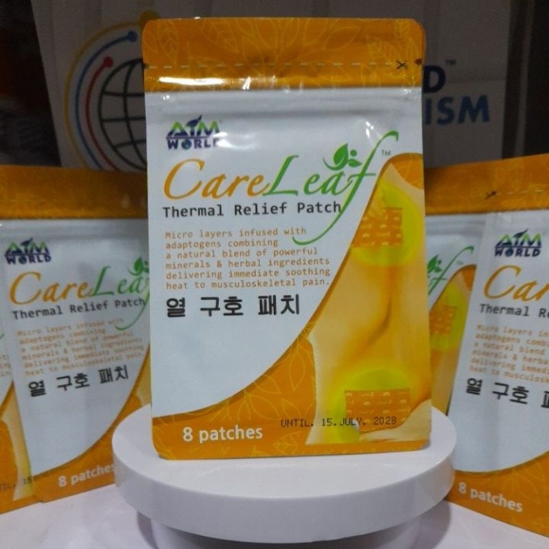 CARELEAF THERMAL RELIEF PATCH(Body pain)Made in korea 2028 Expiration ...