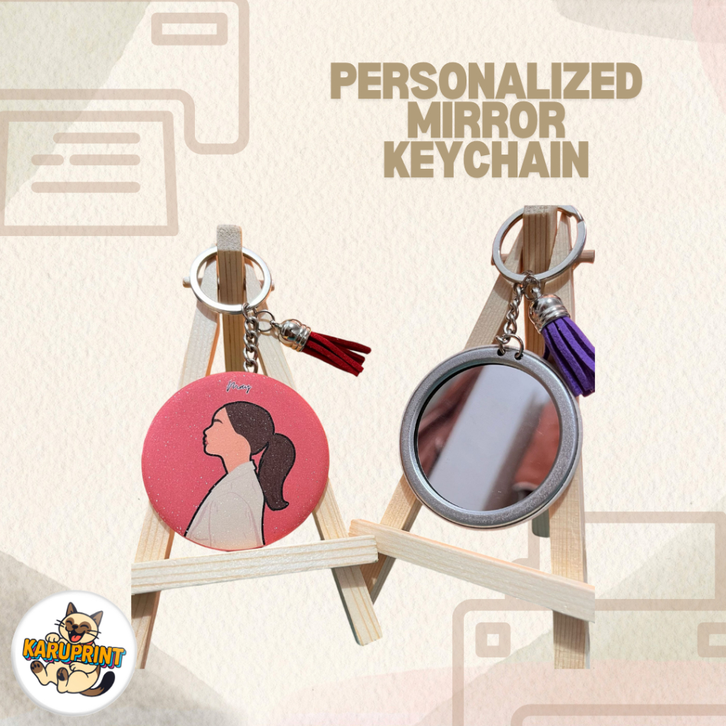 PERSONALIZED MIRROR KEYCHAIN | Shopee Philippines
