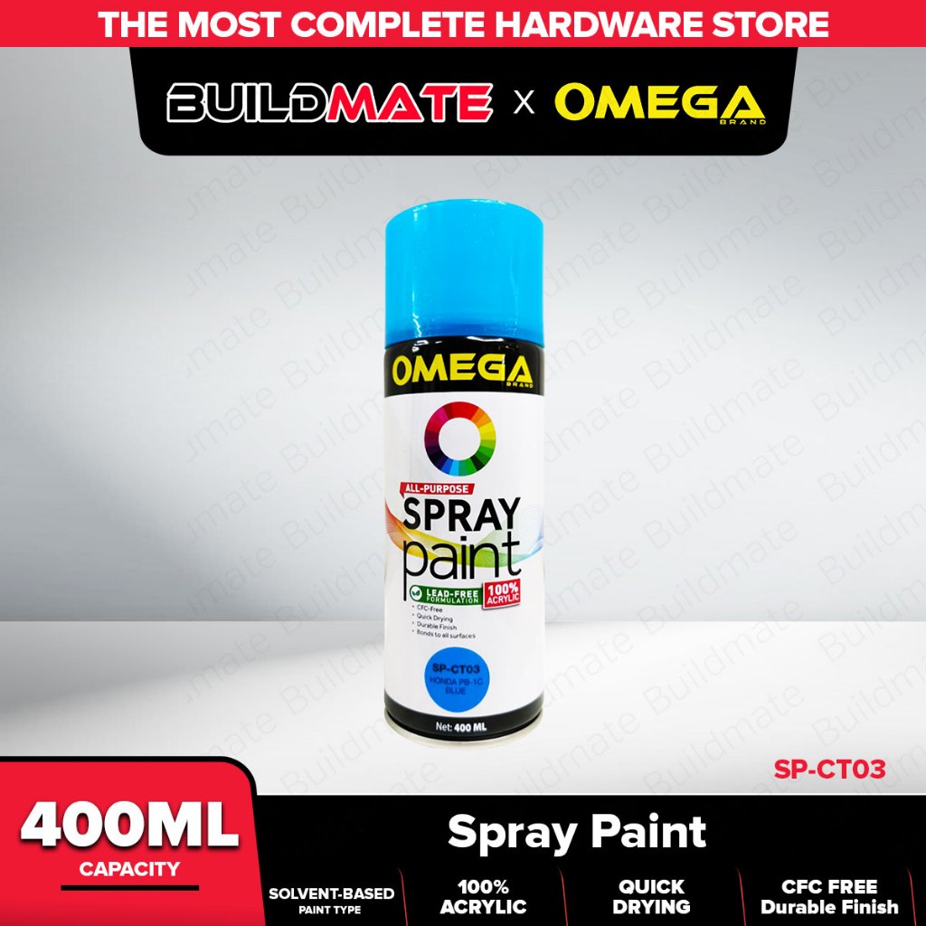 OMEGA Auto Spray Paint SP-CT03 -OMEGA -BLUE | Shopee Philippines