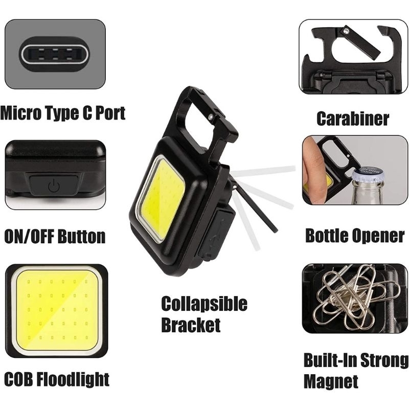 COB SMALL FLASHLIGHT 800 LUMENS (F2) | Shopee Philippines