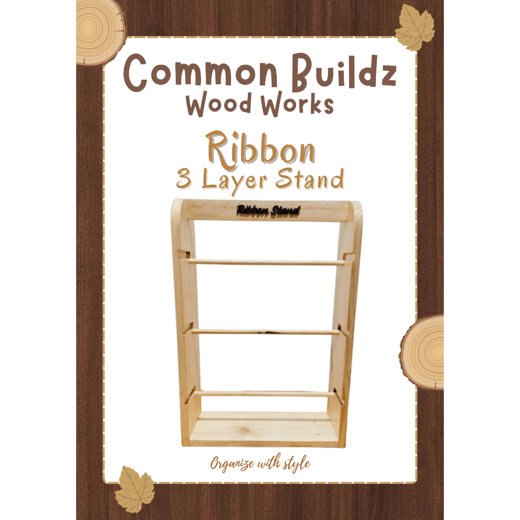 Ribbon / Yarn Stand holder 3 Layer (MADE TO ORDER) | Common Buildz ...