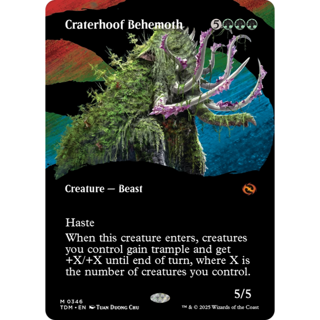 craterhoof-behemoth tdm-346 proxy playtest | Shopee Philippines