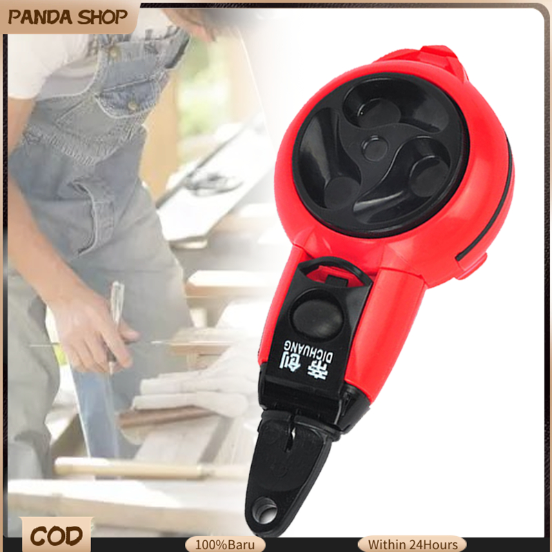 Pitik Auto Rewind Chalk Line Reel - Carpentry Ink Marker w/Refill ...