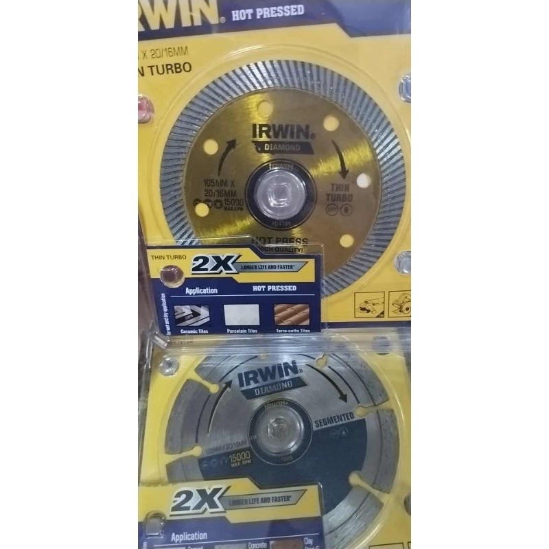 Per pc IRWIN diamond cutting disc 4