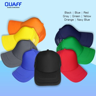 QUAFF Sublimation Net Cap full Color (BLACK, RED, BLUE) | Shopee ...