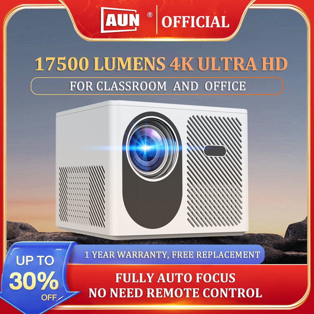 daylight heavy duty 17500 lumen 4K portable mini projector for phone ...