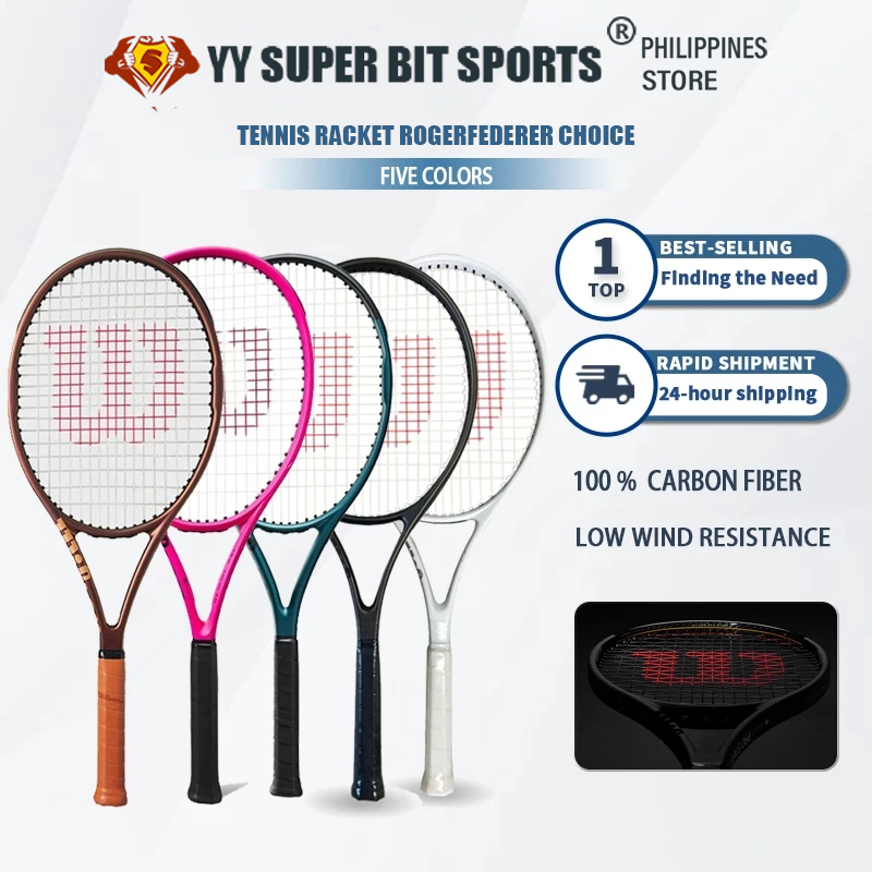 Wilson Tennis Racket Pro Staff RF97/BLX 6.1 Full Carbon Professional ...