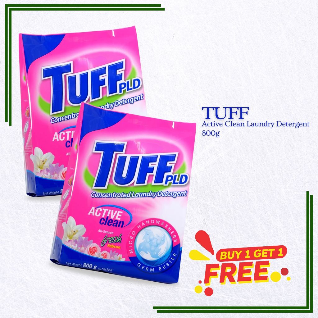 Tuff Buy 1 take 1 Active Clean Concentrated Powdered Laundry Detergent ...