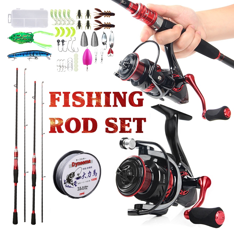 Spinning Fishing Rod Set Original Fishing Rod telescopic Carbon Fiber ...