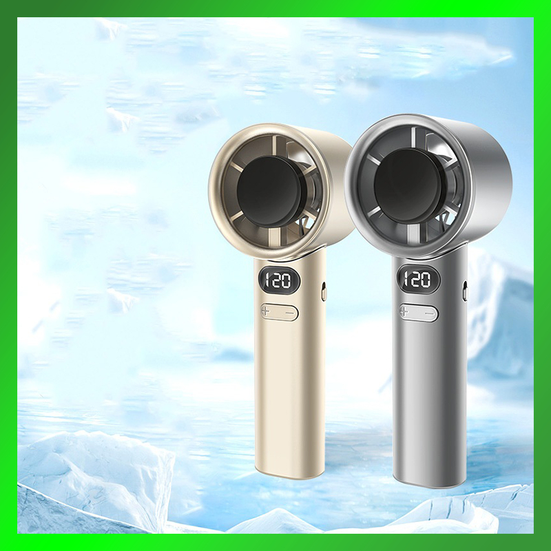 Mini handheld small fan ice compress high-speed eddy current stepless ...