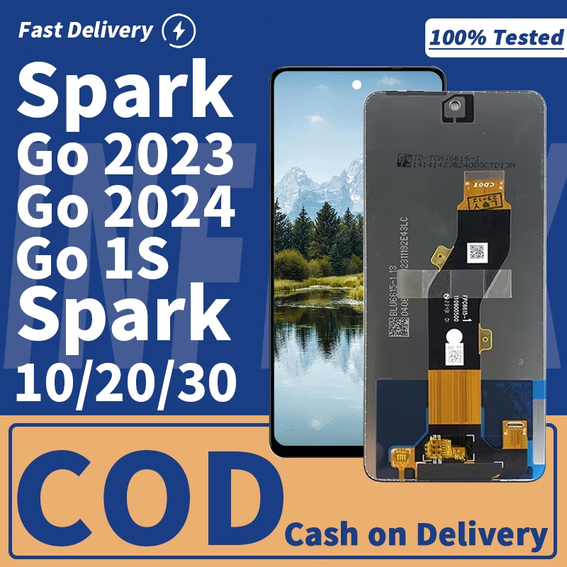 LCD for INFINIX Spark go 2024 /2023 /Spark go 1S /Spark 30 /30C /20 ...