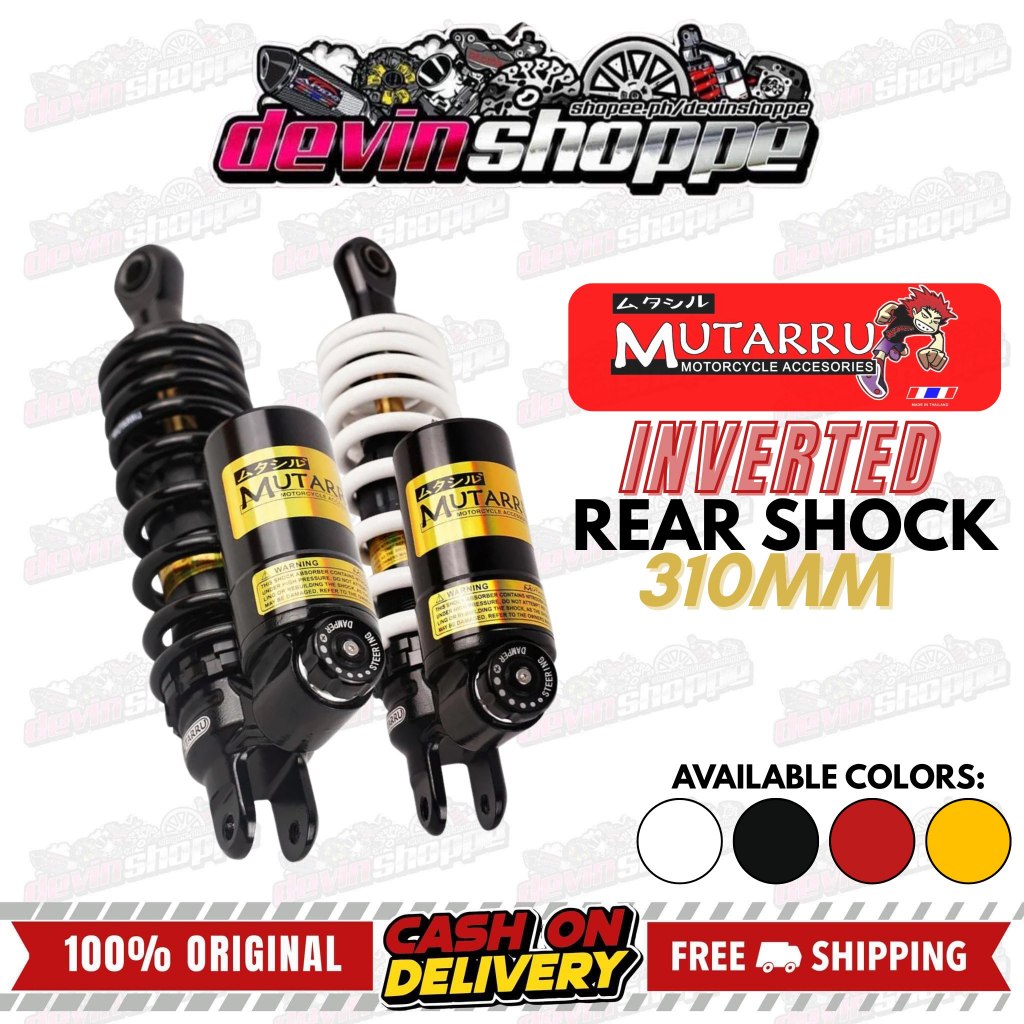 MUTARRU SHOCK INVERTED 310MM MIO / CLICK / BEAT / SKYDRIVE / FAZZIO ...