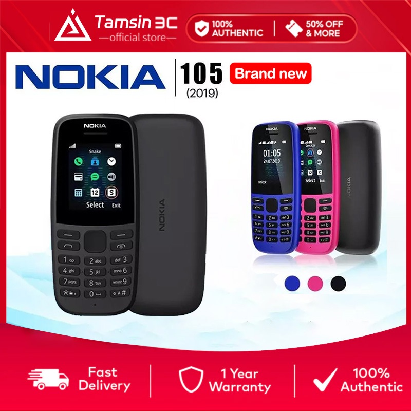 Original Brandnew N105/N106/N150 Keypad Basic Phone Dual Sim Backup ...