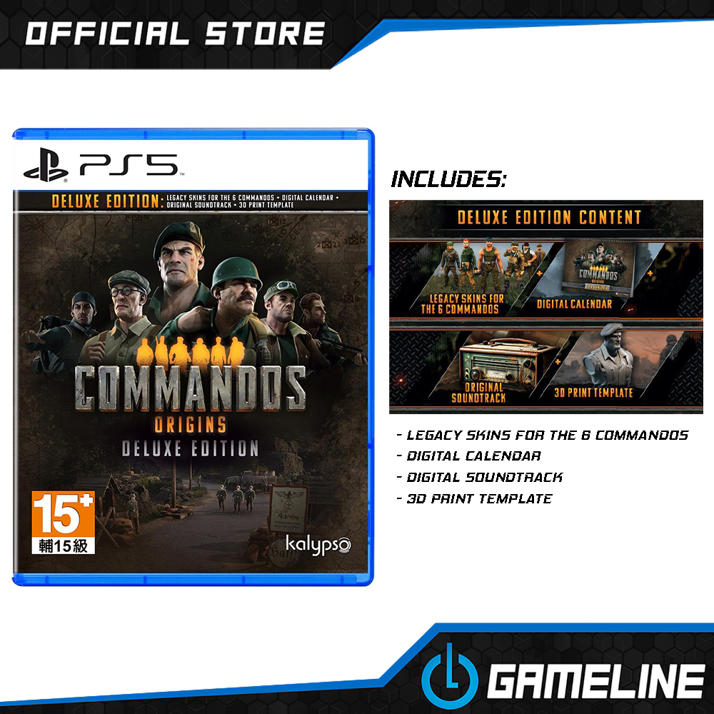 U&I Commandos Origins Deluxe Edition