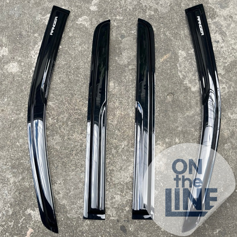 Ford Ranger 2012 - 2022 Rain visor Sun visor (mugen) Accessories ...