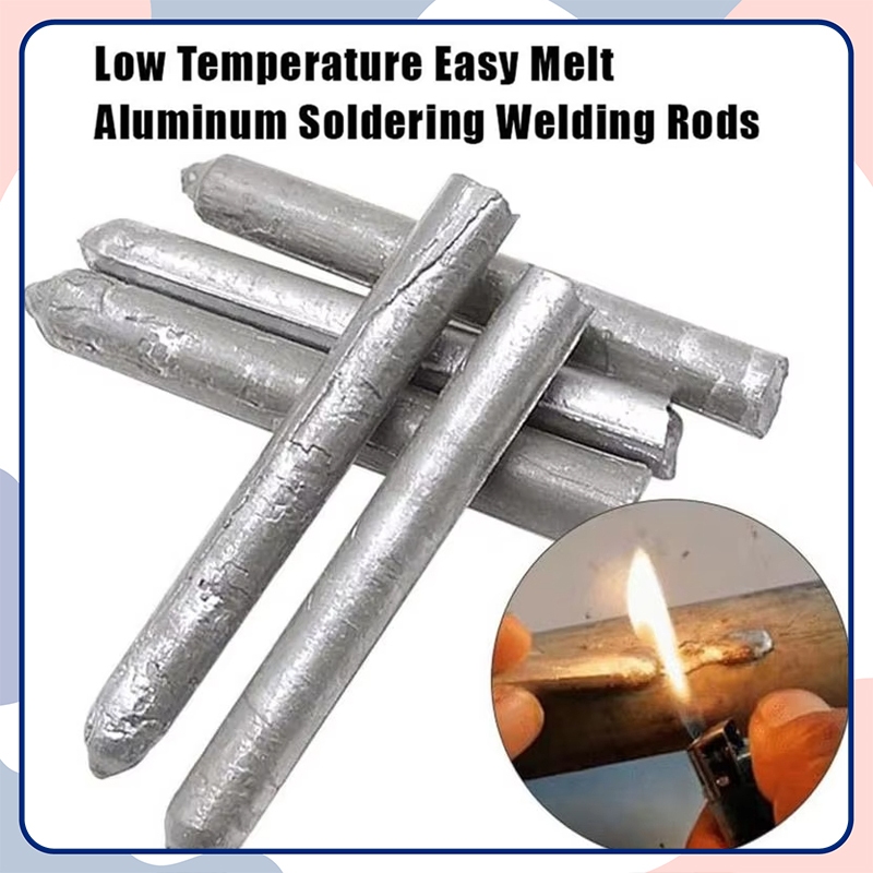 6Pcs Easy Melt Low Temperature Welding Rods Melt Copper Iron Stainless ...