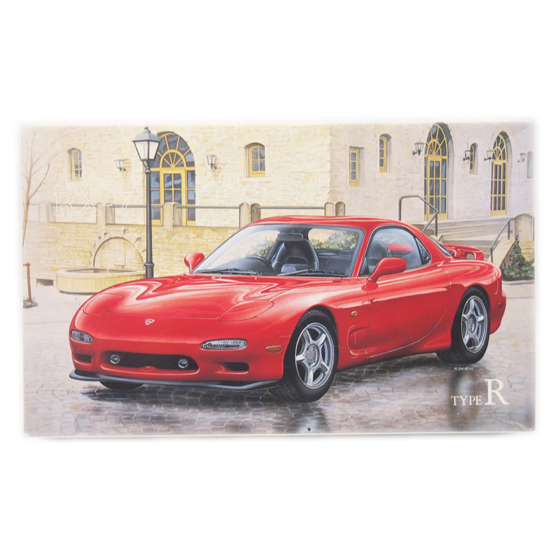 Rosso PRA-X vol.6 1/24 Anfini RX-7 TYPE R Unassembled Plastic Model Kit ...