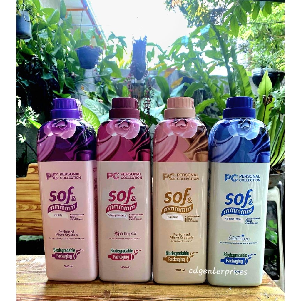 PC SOF CONCENTRATED FABRIC CONDITIONER 1000ML ( all variants) | Shopee ...