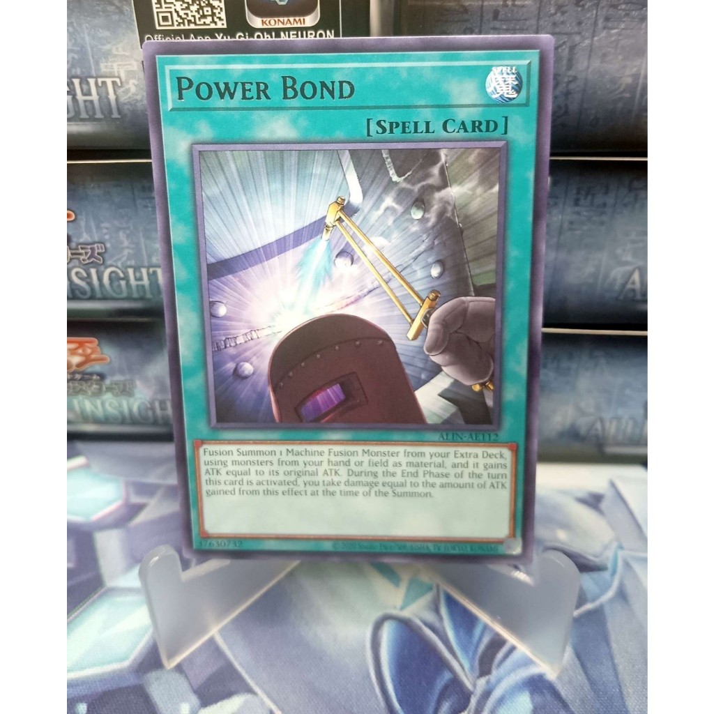 ALIN-AE112 Power Bond R YUGIOH CARD | Shopee Philippines