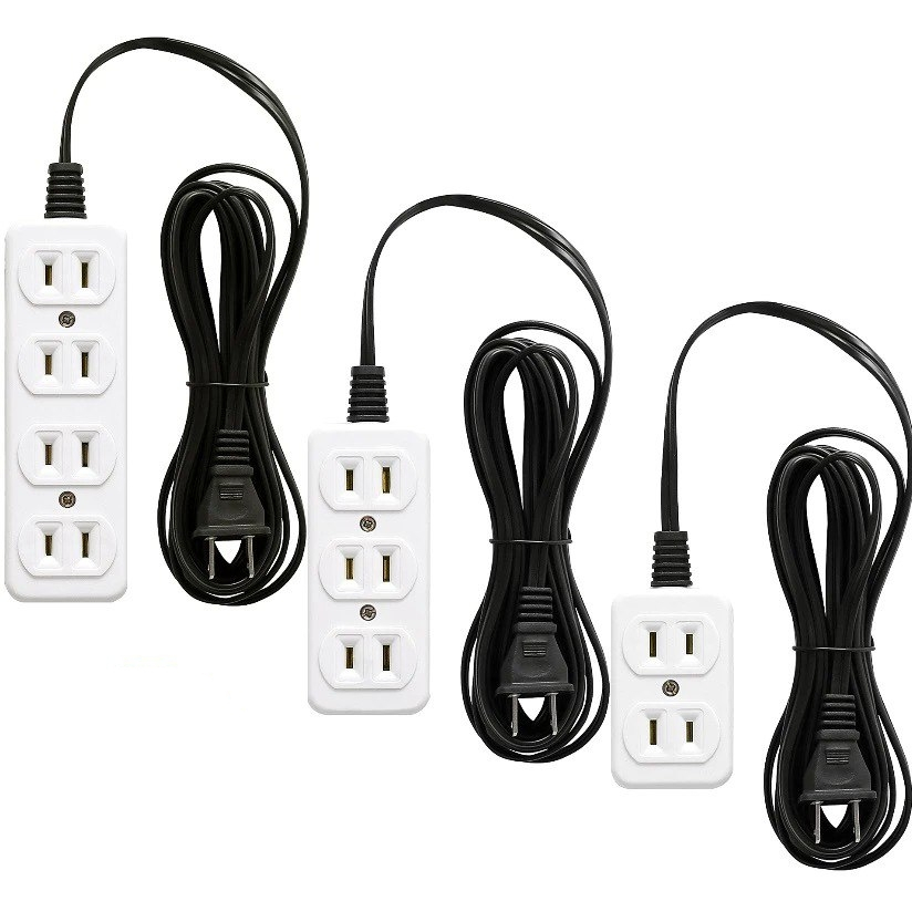 Moveable Extension Multi-function Converter/Extension Black/White Wire ...