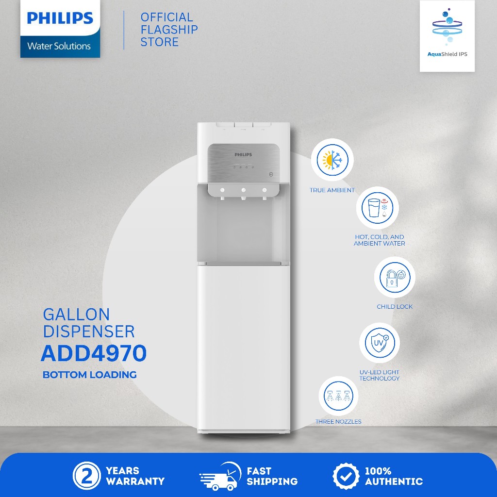 PHILIPS Water Dispenser Bottom Loading ADD4970WH | Shopee Philippines