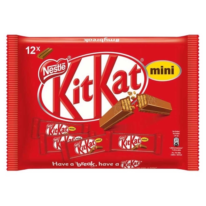 KITKAT MINI 200GRAMS (12 PCS MINI CHOCOLATE INSIDE) | Shopee Philippines