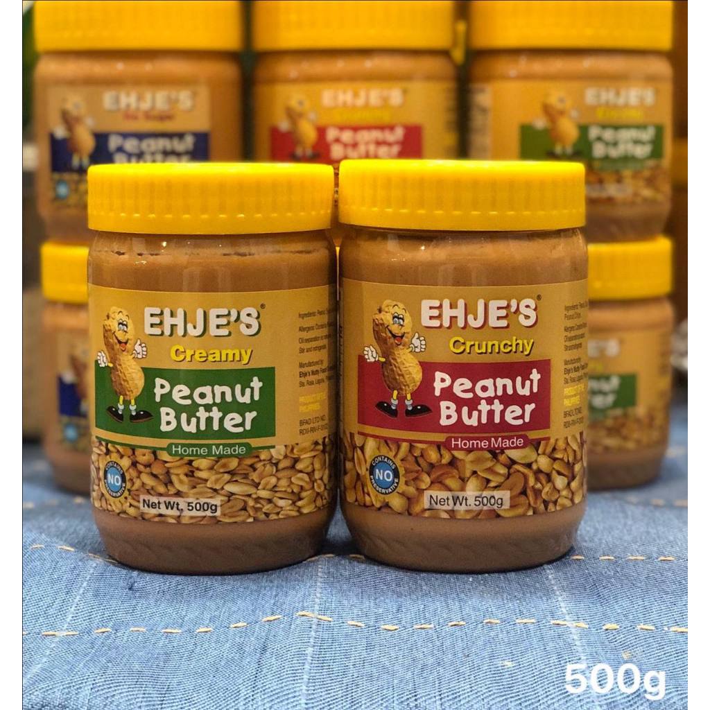 Ehje's Crunchy Peanut Butter 340g | Shopee Philippines