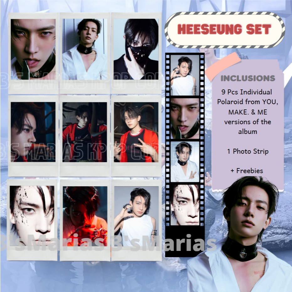 ENHYPEN BOYFRIEND POLA SET DESIRE UNLEASH (ENGENE MERCH KIT, PHOTOSTRIP ...
