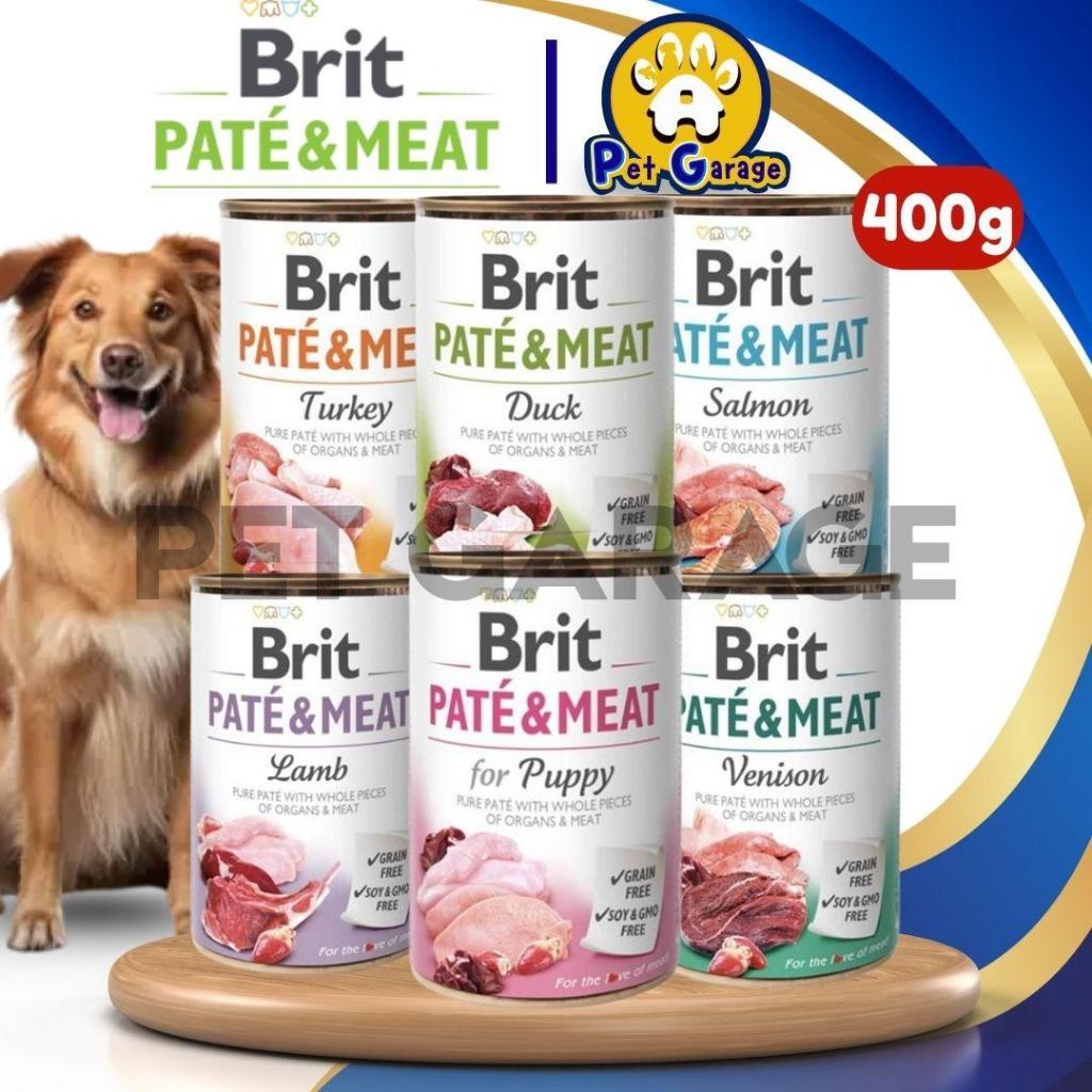 400g Brit Pate Meat All Stages Adult Puppy Dog Wet Food Dog Dogs