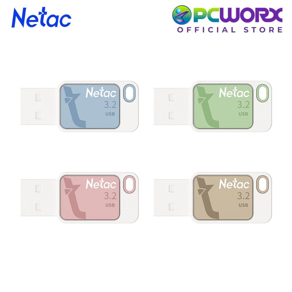 Netac UA31 USB 2.0 Flash Drive 16GB | 32GB | 64GB ~ Choose Your Color ...