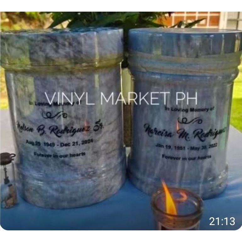 Customized Name Label Sticker for URN | Shopee Philippines