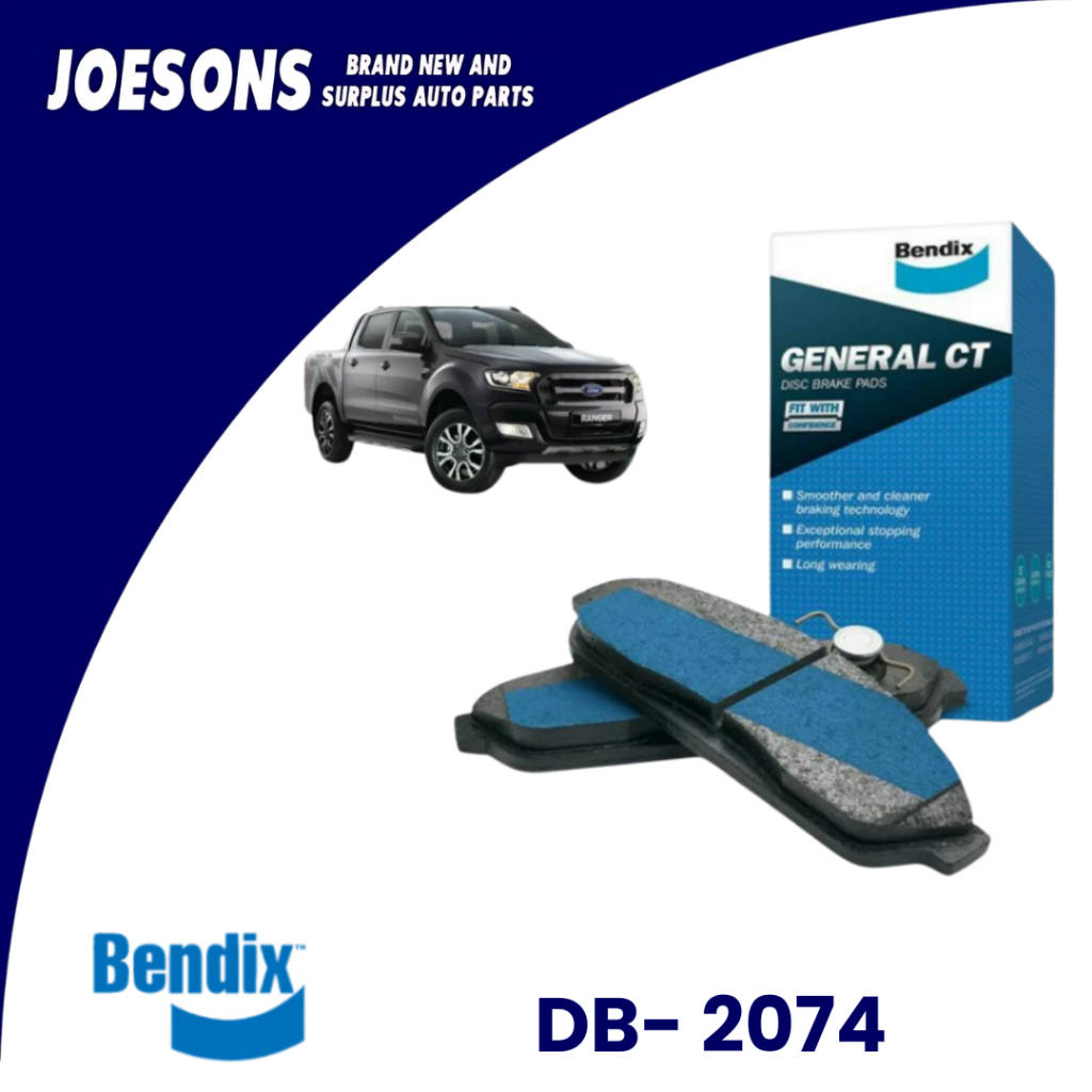DB-2074 BRAKE PAD BENDIX FRONT FORD RANGER 2012-2018 | Shopee Philippines
