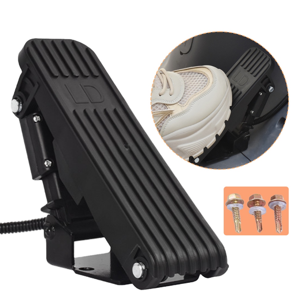Speed Control Brake Pedal IP67 Waterproof With 1.5m Cable For Electric ...