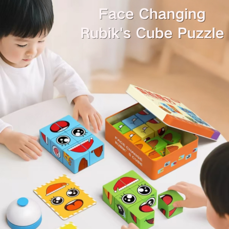 ACE NEW 72pc Cards Wooden Educational Magic Cube Building Blocks Game ...