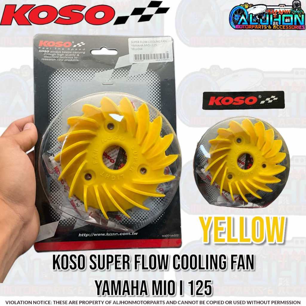 KOSO SUPER FLOW COOLING FAN YAMAHA MIO i125 | Shopee Philippines