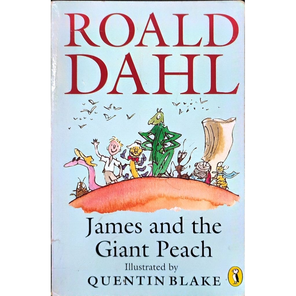JAMES AND THE GIANT PEACH BY ROALD DAHL CHILDREN KIDS BOOK | Shopee ...