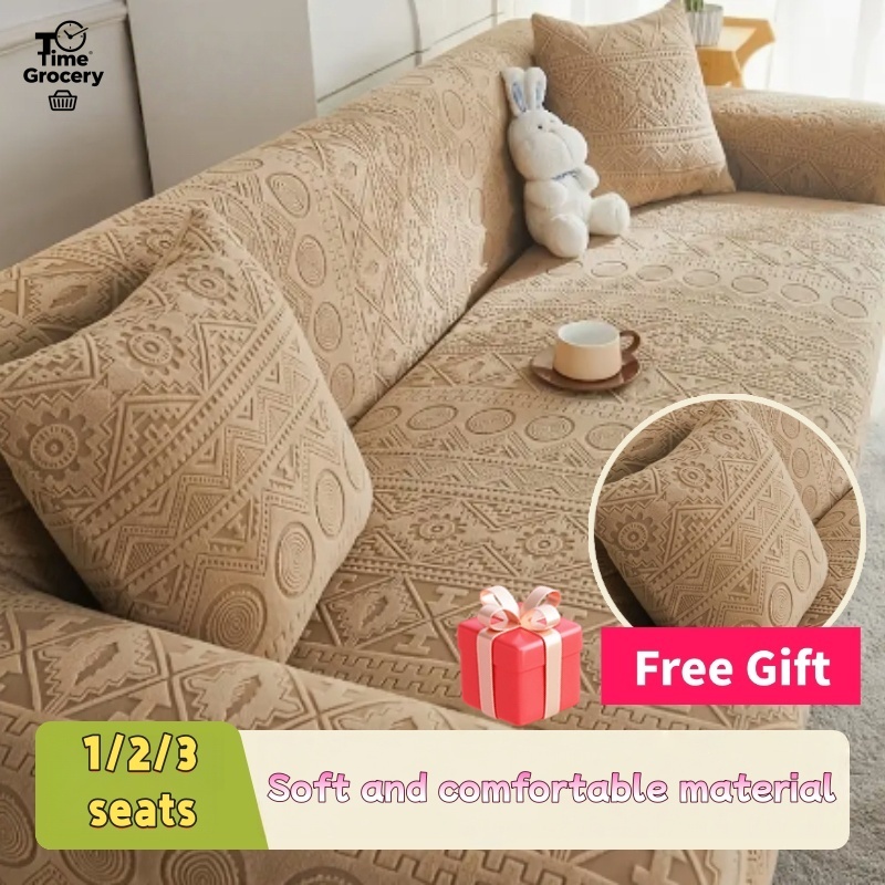HOT1/2/3 seat all inclusive sofa cover, ultra-fine jacquard expandable ...